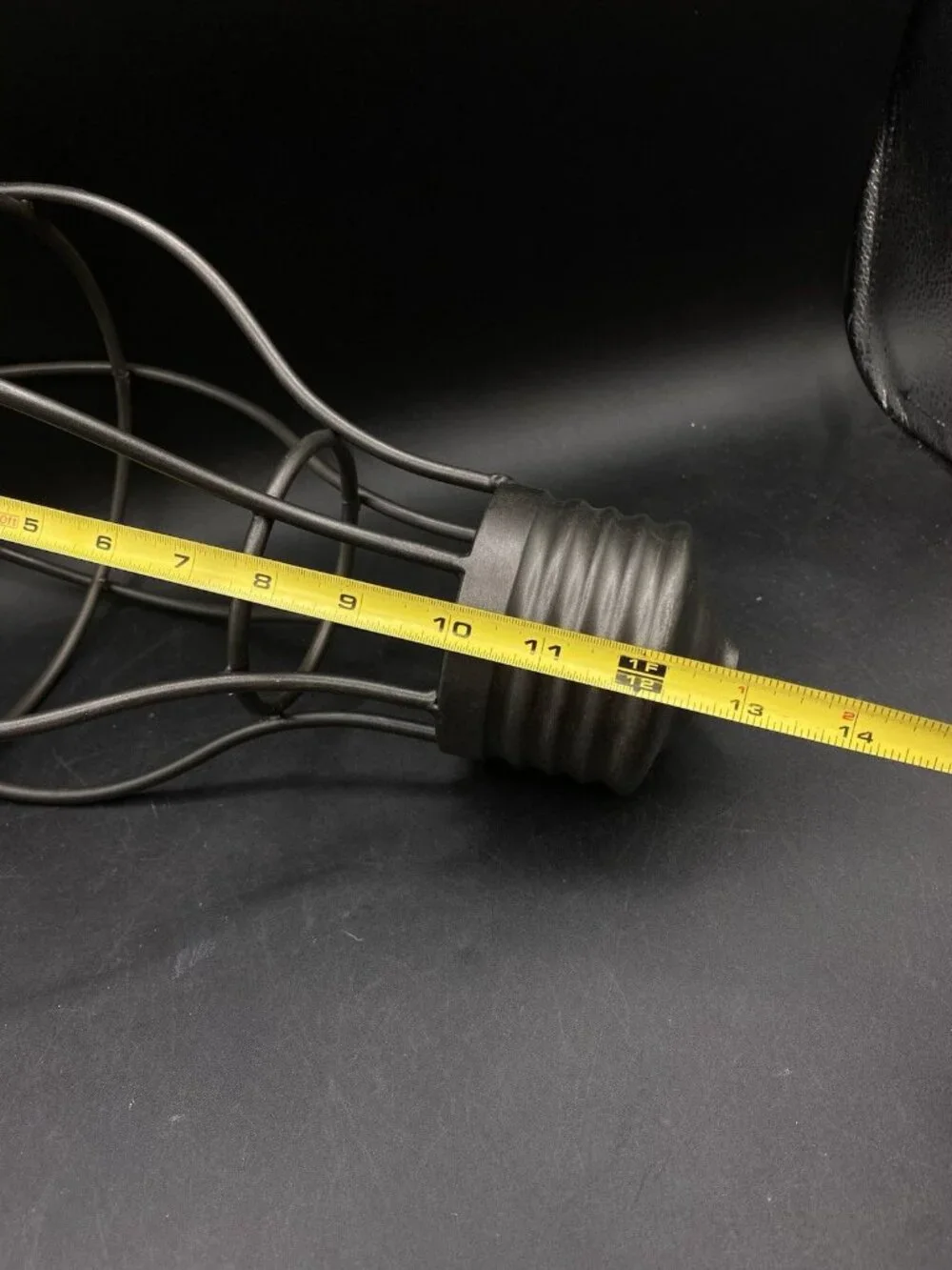Urbanely Flashy Metal Light Bulb Sculpture Warehouse of Tiffany 13”